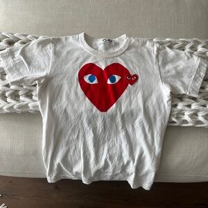 Comme des Garcons Red Heart T-shirt
